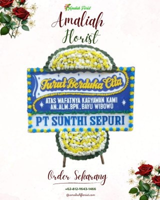 Papan Bunga Duka di Balikpapan Kota