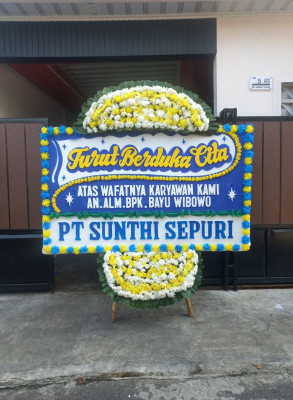 Papan Bunga Duka di Balikpapan Kota